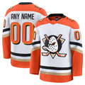 Tuec Custom A.Ducks White Away Premium Jerseys
