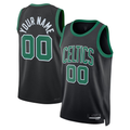Ldoa Custom B.Celtics Black 2022-23 Swingman Jerseys - Statement Edition