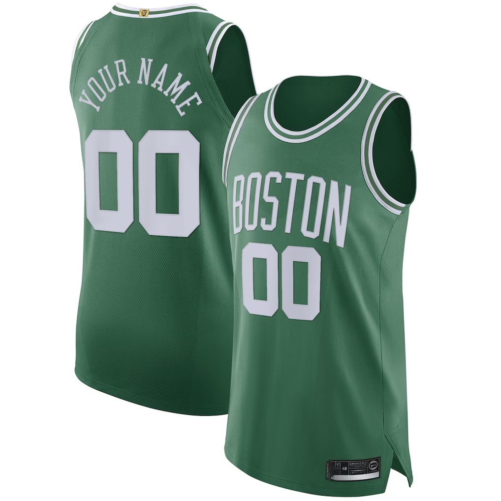 Ldoa Custom B.Celtics Green 202021 Authentic Jerseys - Icon Edition