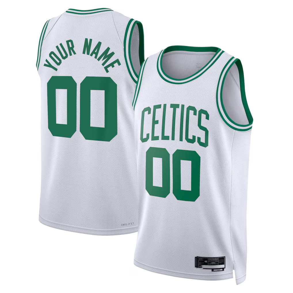 Ldoa Custom B.Celtics White Swingman Jerseys - Association Edition