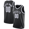 Ldoa Custom B.Nets Black 202021 Swingman Jerseys - Icon Edition