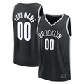 Ldoa Custom B.Nets Black Fast Break Jerseys - Icon Edition