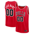 Ldoa Custom C.Bulls Red Fast Break Jerseys - Icon Edition