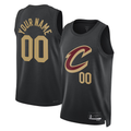 Ldoa Custom C.Cavaliers Black 2022-23 Swingman Jerseys - Statement Edition