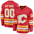 Tuec Custom C.Flames Red Home Breakaway Jerseys