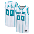 Ldoa Custom C.Hornets  White Fast Break Jerseys - Icon Edition