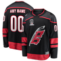 Tuec Custom C.Hurricanes Black 2026 Stanley Cup Champions Home Breakaway Custom Stitched Jerseys