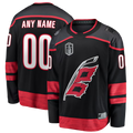 Tuec Custom C.Hurricanes Black 2026 Stanley Cup Final Home Breakaway Stitched Jerseys