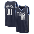 Ldoa Custom D.Mavericks Navy Fast Break Jerseys - Statement Edition