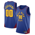 Ldoa Custom D.Nuggets Blue 2022-23 Swingman Jerseys - Statement Edition