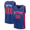 Ldoa Custom D.Pistons  Blue Fast Break Jerseys - Icon Edition