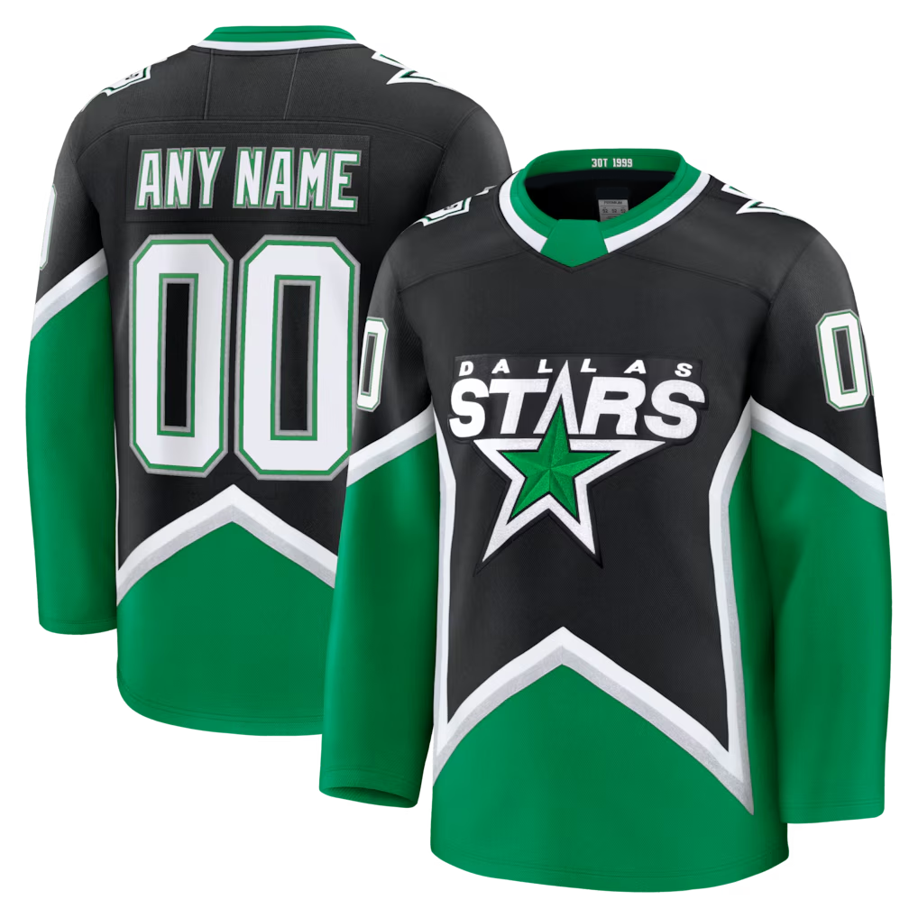 Tuec Custom D.Stars Black Alternate Premium Jerseys