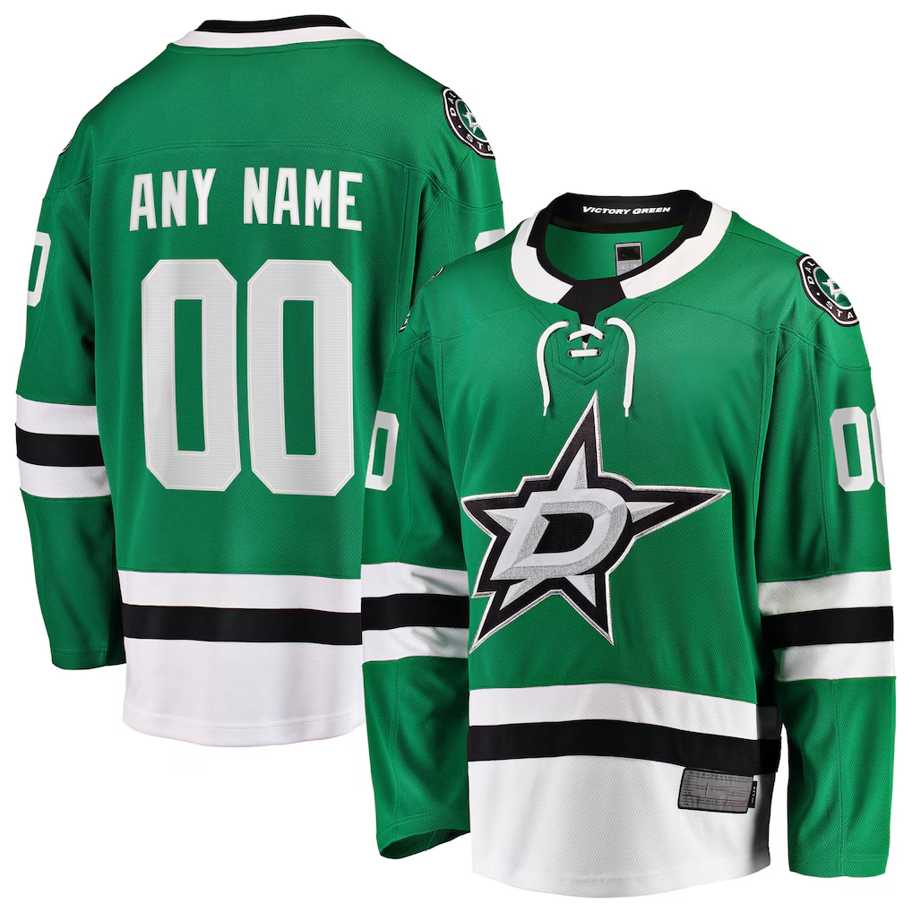 Tuec Custom D.Stars Green Home Breakaway Jerseys