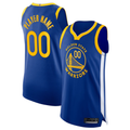 Ldoa Custom G.State Warriors Blue 2020-21 Authentic Jerseys - Icon Edition