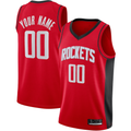 Ldoa Custom H.Rockets Red Swingman Stitched Jerseys-Icon Edition