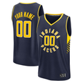 Ldoa Custom I.Pacers  Navy Fast Break Jerseys - Icon Edition