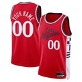 Ldoa Custom LA.Clippers Red 2024-2025 Swingman Stitched Jerseys - Statement Edition