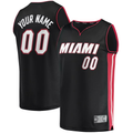 Ldoa Custom M.Heat Black Fast Break Replica Jerseys - Icon Edition