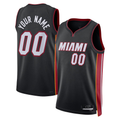 Ldoa Custom M.Heat Black Swingman Jerseys - Icon Edition