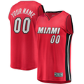 Ldoa Custom M.Heat Red Fast Break Jerseys - Statement Edition