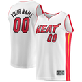 Ldoa Custom M.Heat White Fast Break Replica Jerseys - Association Edition