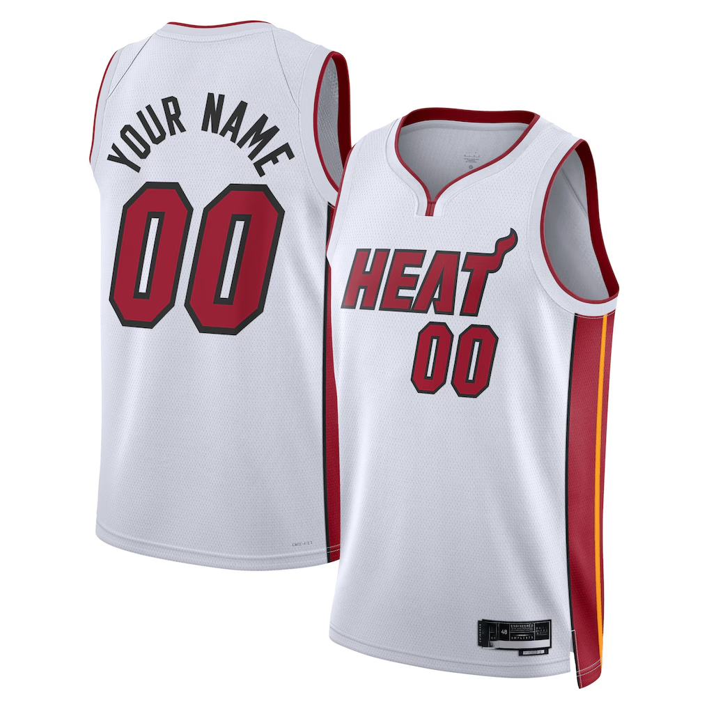 Ldoa Custom M.Heat White Swingman Jerseys - Association Edition