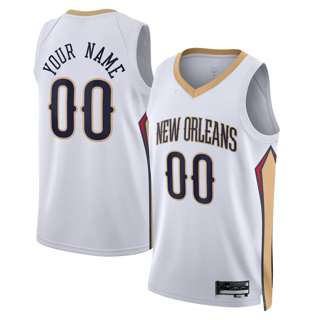 Ldoa Custom NO.Pelicans Black 2025-2026 City Edition Swingman Stitched Jerseys