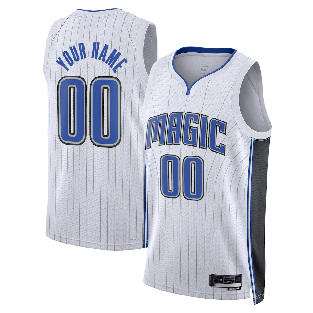 Ldoa Custom O.Magic White Swingman Jerseys - Association Edition