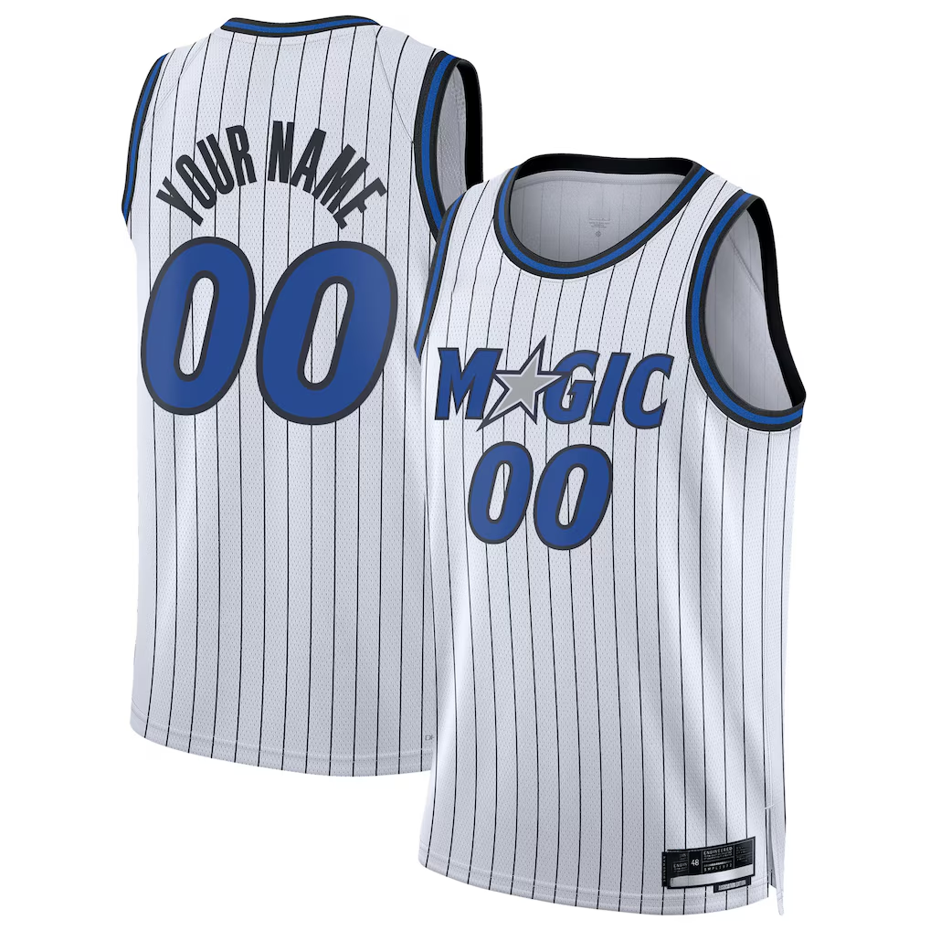Ldoa Custom O.Magic White Swingman Jerseys - Association Edition