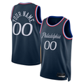 Ldoa Custom P.76ers Navy 202526 City Edition Swingman Jerseys