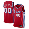 Ldoa Custom P.76ers Red 202223 Swingman Jerseys - Statement Edition