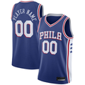 Ldoa Custom P.76ers Royal 2020-21 Swingman Jerseys - Icon Edition