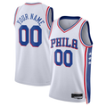 Ldoa Custom P.76ers White 2022-23 Swingman Jerseys - Association Edition