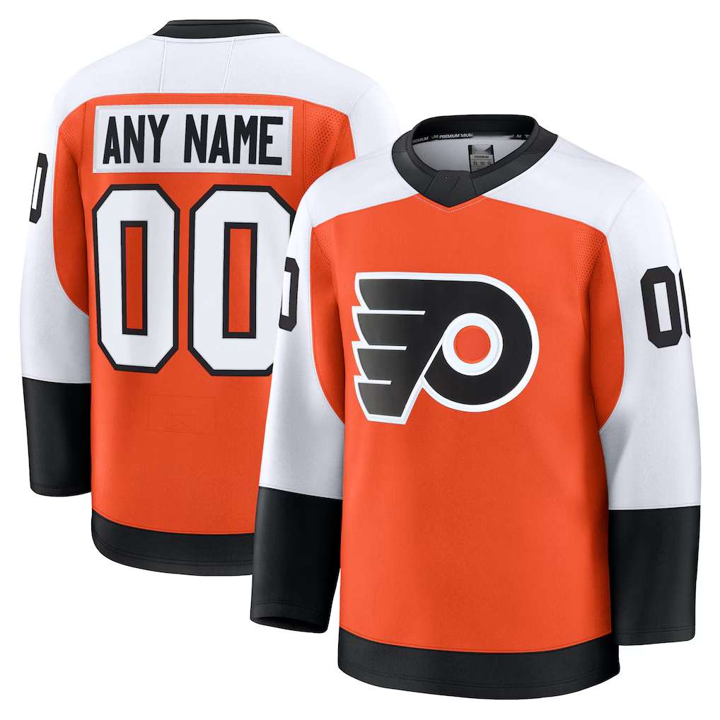 Tuec Custom P.Flyers Orange Home Premium Jerseys