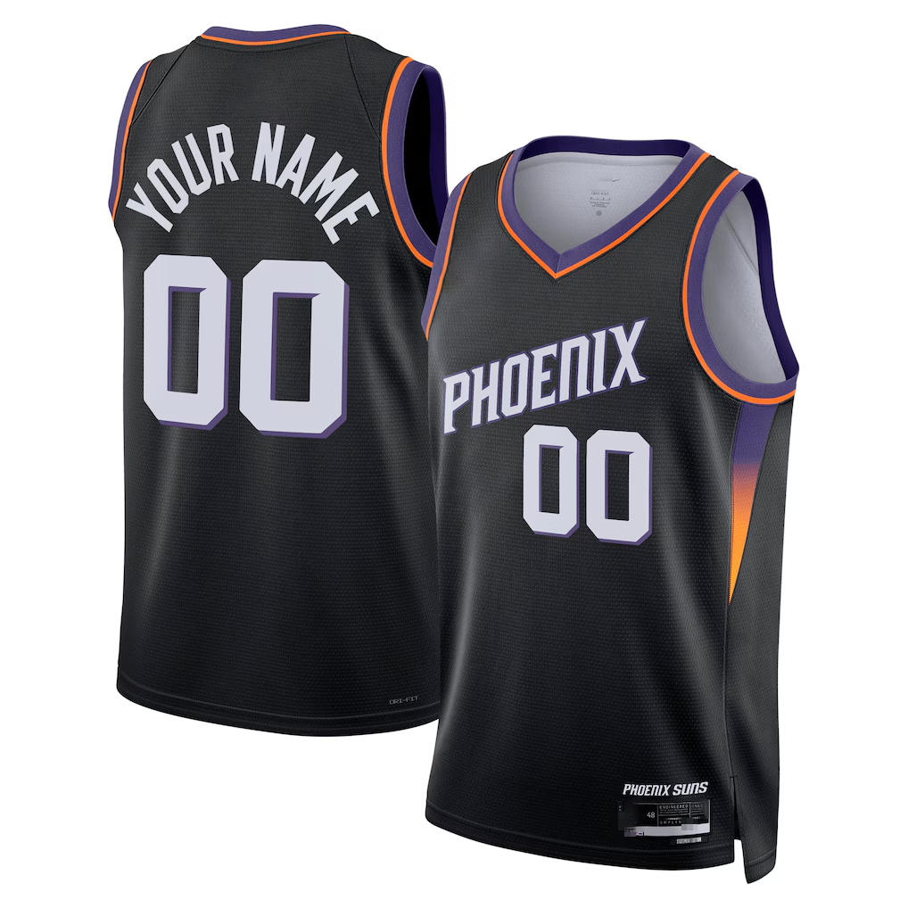 Ldoa Custom P.Sunss Black Swingman Jerseys - Statement Edition