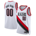 Ldoa Custom PT.Blazers White Swingman Jerseys - Association Edition