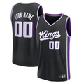 Ldoa Custom S.Kings Fanatics Black Fast Break Jerseys - Icon Edition