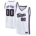 Ldoa Custom S.kings Fanatics White Fast Break Jerseys - Association Edition