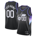 Ldoa Custom U.Jazz Black 2025 Swingman Jerseys - Statement Edition