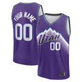 Ldoa Custom U.Jazz Fanatics Purple Fast Break Replica Custom Jerseys - Icon Edition
