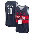 Ldoa Custom W.Wizards Navy Fast Break Jerseys - Statement Edition