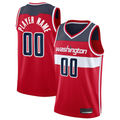 Ldoa Custom W.Wizards Red 2020-21 Swingman Jerseys - Icon Edition