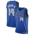 Ldoa D.Mavericks #14 Morez Johnson Jr. Blue Swingman Jerseys - Icon Edition