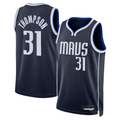 Ldoa D.Mavericks #31 Klay Thompson Navy Statement Edition Swingman Stitched Jerseys