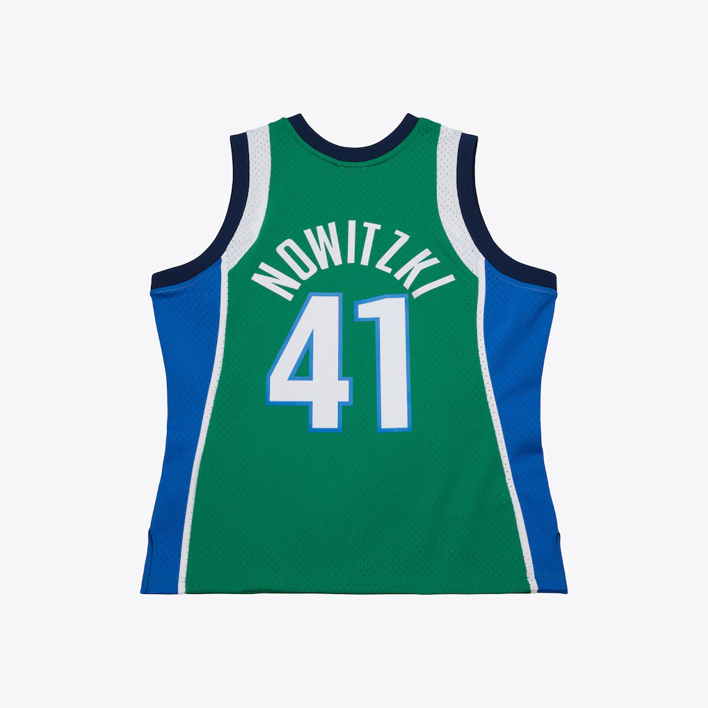 Ldoa D.Mavericks #41Dirk Nowitzki Mitchell & Ness Swingman Stitched Jerseys 2004