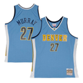 Ldoa D.Nuggets #27 Jamal Murray Mitchell & Ness Powder Blue 2016-17 Throwback Swingman Jerseys