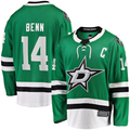 Tuec D.Stars #14 Jamie Benn Kelly Green Home Premium Jerseys