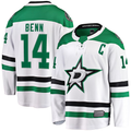Tuec D.Stars #14 Jamie Benn White Breakaway Jerseys