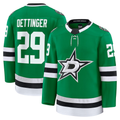 Tuec D.Stars #29 Jake Oettinger Kelly Green Home Premium Jerseys
