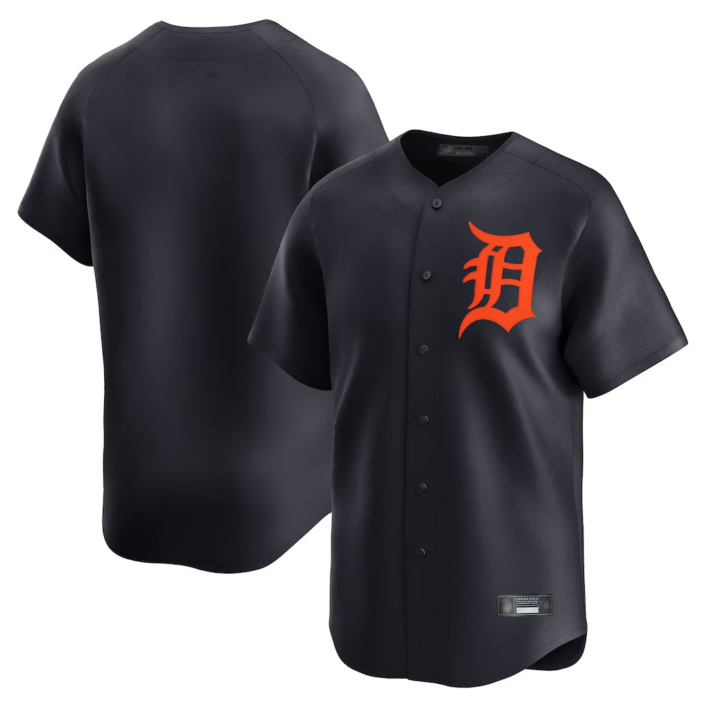 Ldoa D.Tigers Navy Home Limited Blank Player Stitched Jerseys